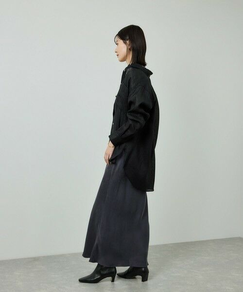 ROPE' / ロペ シャツ・ブラウス | ヨーロピアンリネンレギュラーシャツ/イージーケア | 詳細10