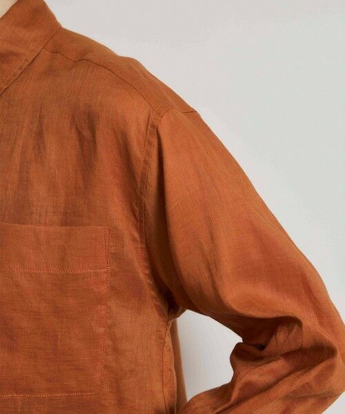 ROPE' / ロペ シャツ・ブラウス | ヨーロピアンリネンレギュラーシャツ/イージーケア | 詳細15