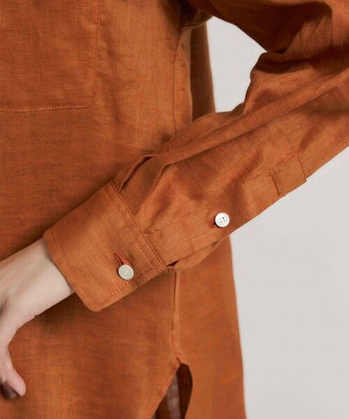 ROPE' / ロペ シャツ・ブラウス | ヨーロピアンリネンレギュラーシャツ/イージーケア | 詳細16