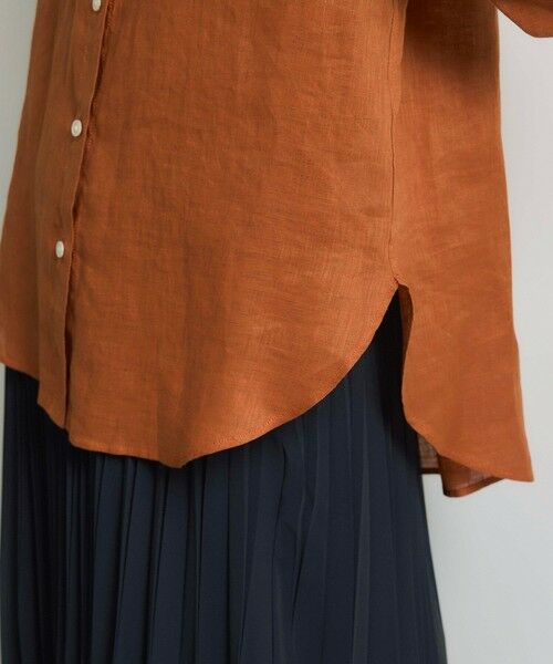 ROPE' / ロペ シャツ・ブラウス | ヨーロピアンリネンレギュラーシャツ/イージーケア | 詳細17