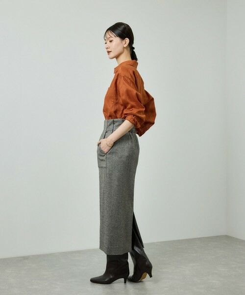 ROPE' / ロペ シャツ・ブラウス | ヨーロピアンリネンレギュラーシャツ/イージーケア | 詳細2