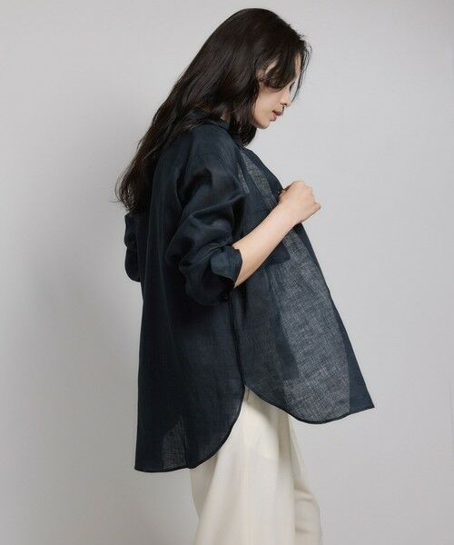 ROPE' / ロペ シャツ・ブラウス | ヨーロピアンリネンレギュラーシャツ/イージーケア | 詳細22