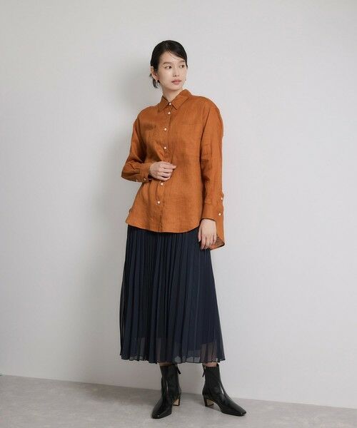 ROPE' / ロペ シャツ・ブラウス | ヨーロピアンリネンレギュラーシャツ/イージーケア | 詳細26