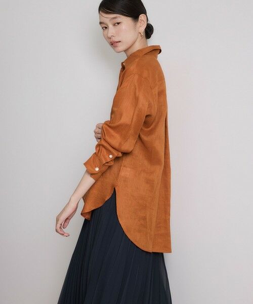 ROPE' / ロペ シャツ・ブラウス | ヨーロピアンリネンレギュラーシャツ/イージーケア | 詳細27