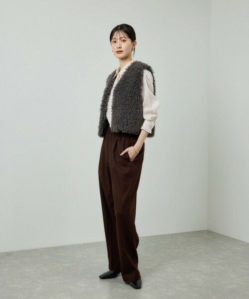 ROPE' / ロペ シャツ・ブラウス | ヨーロピアンリネンレギュラーシャツ/イージーケア | 詳細4