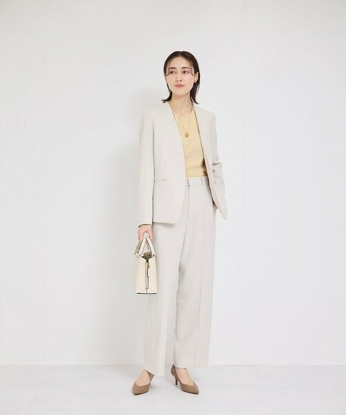 ROPE' / ロペ シャツ・ブラウス | ポプリンベルテッドブラウス/セットアップ対応 | 詳細5