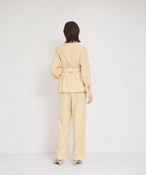 ROPE' / ロペ シャツ・ブラウス | ポプリンベルテッドブラウス/セットアップ対応 | 詳細7