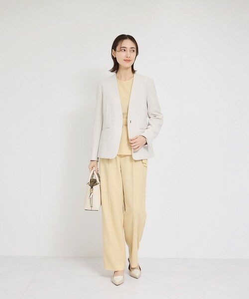 ROPE' / ロペ シャツ・ブラウス | ポプリンベルテッドブラウス/セットアップ対応 | 詳細9