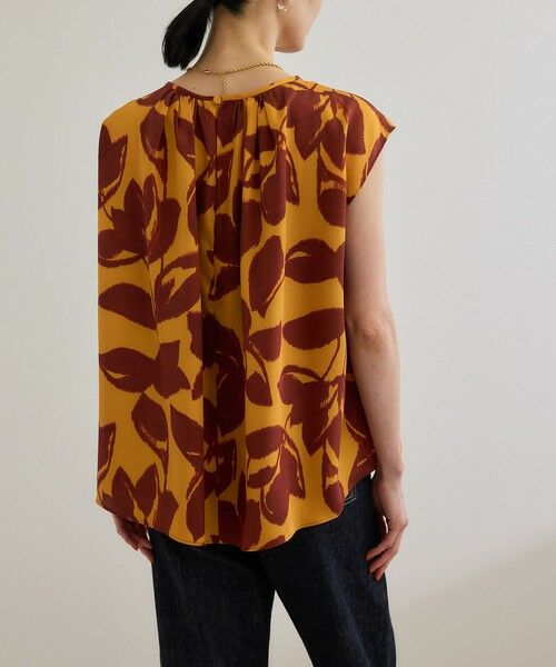 ROPE' / ロペ シャツ・ブラウス | DEVEAUXジオメトリックフラワーブラウス | 詳細12