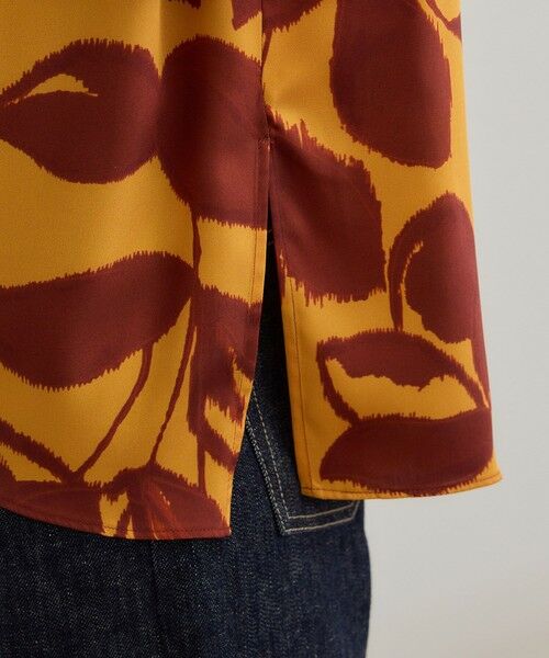 ROPE' / ロペ シャツ・ブラウス | DEVEAUXジオメトリックフラワーブラウス | 詳細16