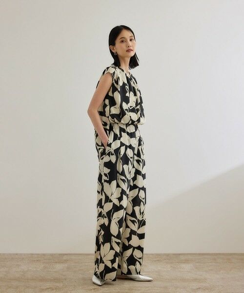 ROPE' / ロペ シャツ・ブラウス | DEVEAUXジオメトリックフラワーブラウス | 詳細21