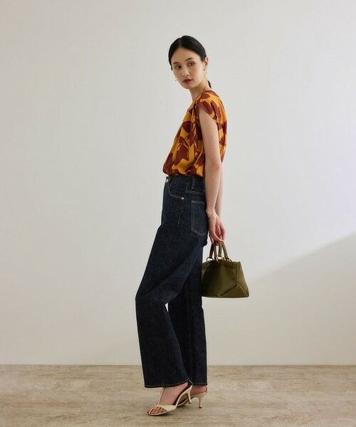 ROPE' / ロペ シャツ・ブラウス | DEVEAUXジオメトリックフラワーブラウス | 詳細7