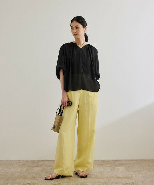 ROPE' / ロペ シャツ・ブラウス | 楊柳スキッパーブラウス/イージーケア | 詳細24