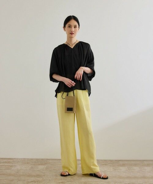 ROPE' / ロペ シャツ・ブラウス | 楊柳スキッパーブラウス/イージーケア | 詳細25