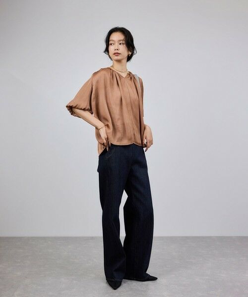 ROPE' / ロペ シャツ・ブラウス | 楊柳スキッパーブラウス/イージーケア | 詳細3