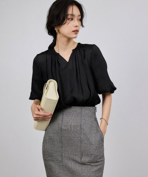 ROPE' / ロペ シャツ・ブラウス | 楊柳スキッパーブラウス/イージーケア | 詳細5