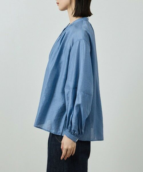 ROPE' / ロペ シャツ・ブラウス | キュプラシルクボリュームスリーブブラウス/イージーケア | 詳細13