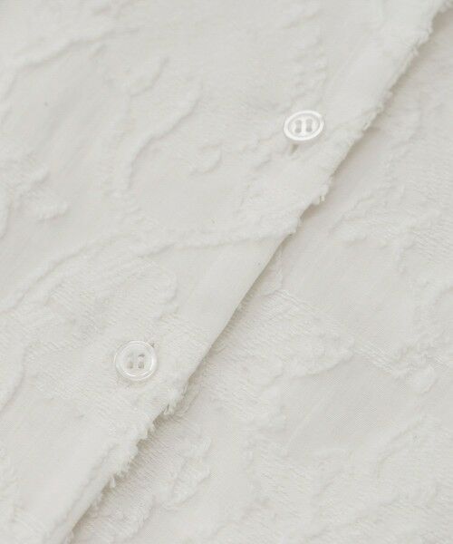 ROPE' / ロペ シャツ・ブラウス | ペプラムジャガードブラウス/イージーケア | 詳細22