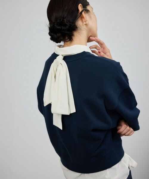 ROPE' / ロペ シャツ・ブラウス | シアートリコットボウタイシャツブラウス/イージーケア | 詳細13