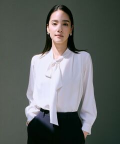 ROPE' / ロペ シャツ・ブラウス | ボウタイブラウス/イージーケア・25AW