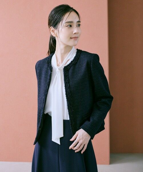 ROPE' / ロペ シャツ・ブラウス | ボウタイブラウス/イージーケア・25AW | 詳細3