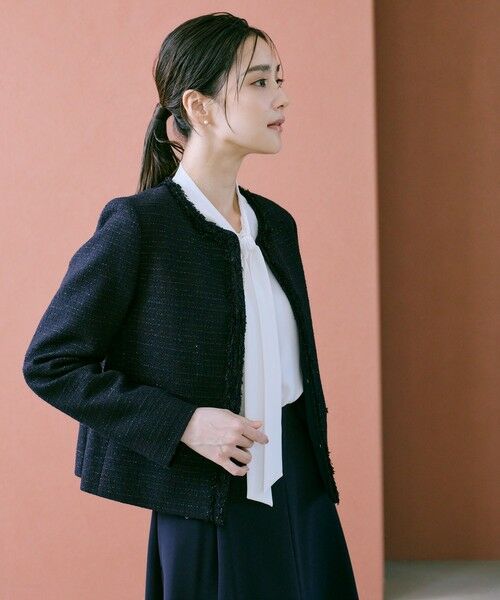 ROPE' / ロペ シャツ・ブラウス | ボウタイブラウス/イージーケア・25AW | 詳細4