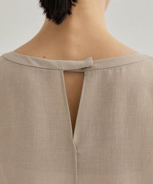 ROPE' / ロペ シャツ・ブラウス | 【WEB・一部店舗限定】リネンライクアウトシームプルオーバーブラウス/洗える | 詳細14