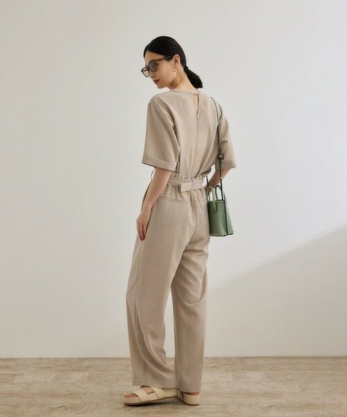 ROPE' / ロペ シャツ・ブラウス | 【WEB・一部店舗限定】リネンライクアウトシームプルオーバーブラウス/洗える | 詳細3