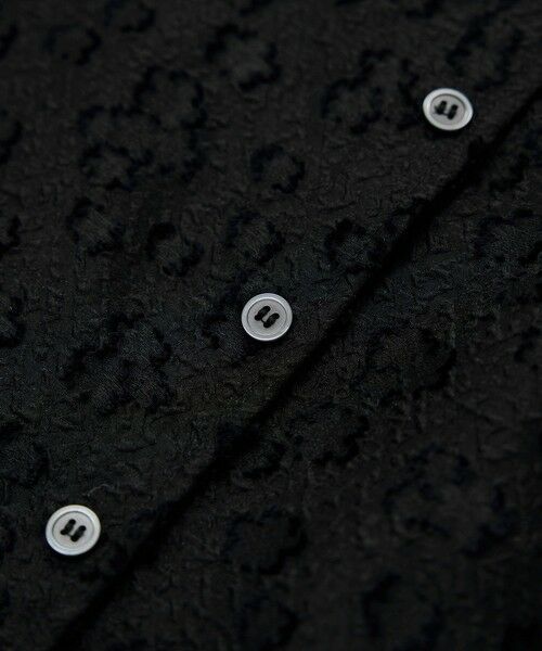 ROPE' / ロペ シャツ・ブラウス | 【WEB・一部店舗限定】フラワージャガードブラウス【セットアップ対応】/洗える | 詳細23