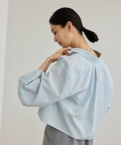 ROPE' / ロペ シャツ・ブラウス | 【WEB・一部店舗限定】ライトタンブラークロップドシャツ/洗える
