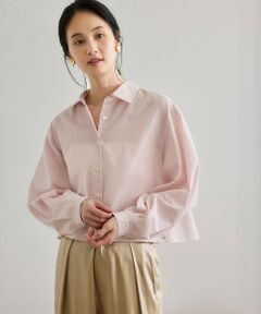 ROPE' / ロペ シャツ・ブラウス | 【WEB・一部店舗限定】ライトタンブラークロップドシャツ/洗える