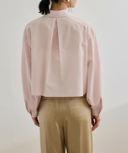 ROPE' / ロペ シャツ・ブラウス | 【WEB・一部店舗限定】ライトタンブラークロップドシャツ/洗える | 詳細18