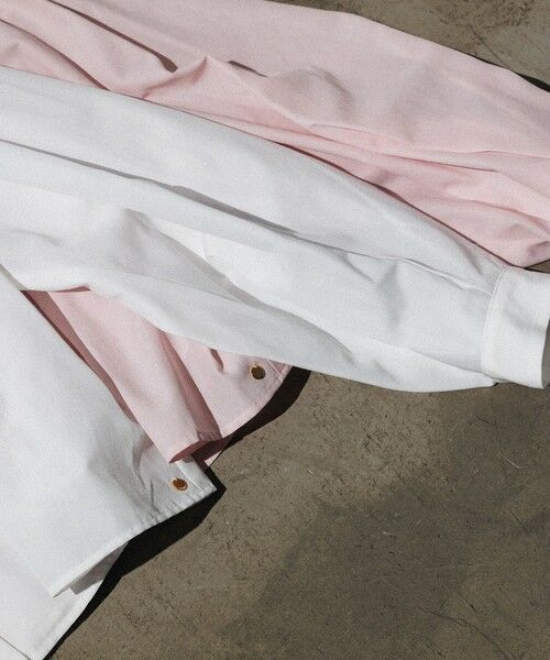 ROPE' / ロペ シャツ・ブラウス | 【WEB・一部店舗限定】ライトタンブラークロップドシャツ/洗える | 詳細1