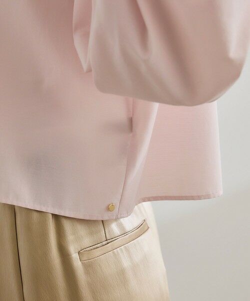 ROPE' / ロペ シャツ・ブラウス | 【WEB・一部店舗限定】ライトタンブラークロップドシャツ/洗える | 詳細22