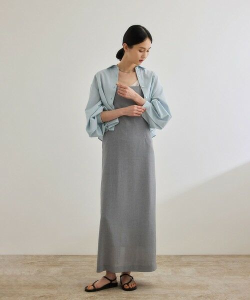 ROPE' / ロペ シャツ・ブラウス | 【WEB・一部店舗限定】ライトタンブラークロップドシャツ/洗える | 詳細2