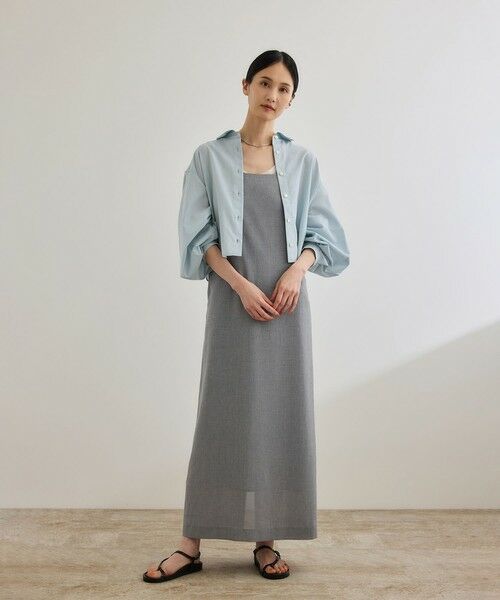 ROPE' / ロペ シャツ・ブラウス | 【WEB・一部店舗限定】ライトタンブラークロップドシャツ/洗える | 詳細8