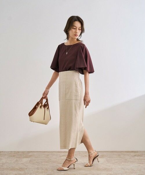 ROPE' / ロペ シャツ・ブラウス | 【洗える】フレアスリーブオーバーブラウス【WEB・一部店舗限定】 | 詳細27