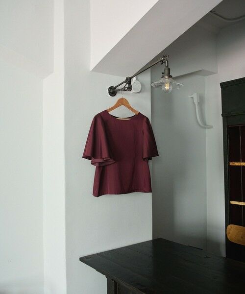 ROPE' / ロペ シャツ・ブラウス | 【洗える】フレアスリーブオーバーブラウス【WEB・一部店舗限定】 | 詳細4