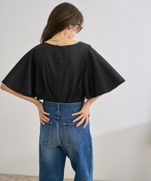 ROPE' / ロペ シャツ・ブラウス | 【洗える】フレアスリーブオーバーブラウス【WEB・一部店舗限定】 | 詳細8