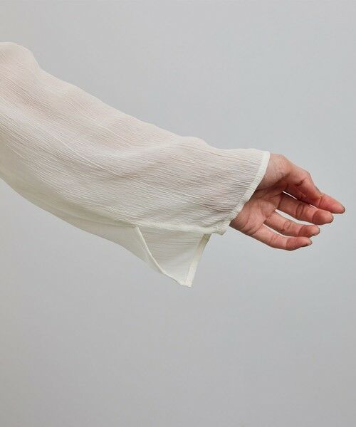 ROPE' / ロペ シャツ・ブラウス | 【洗える・前後2WAY】楊柳プルオーバー シアーブラウス【WEB・一部店舗限定】 | 詳細17