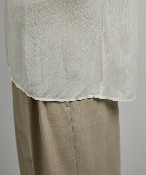 ROPE' / ロペ シャツ・ブラウス | 【洗える・前後2WAY】楊柳プルオーバー シアーブラウス【WEB・一部店舗限定】 | 詳細18