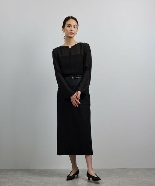 ROPE' / ロペ シャツ・ブラウス | 【洗える・前後2WAY】楊柳プルオーバー シアーブラウス【WEB・一部店舗限定】 | 詳細26