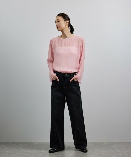 ROPE' / ロペ シャツ・ブラウス | 【洗える・前後2WAY】楊柳プルオーバー シアーブラウス【WEB・一部店舗限定】 | 詳細8
