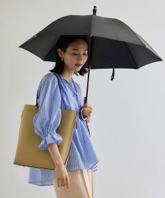 ROPE' / ロペ 傘 | 【晴雨兼用・高機能】スライド式 ショートバンブーパラソル【UVカット/遮光・遮熱・防水効果】