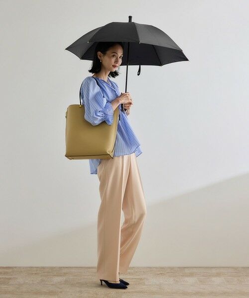 ROPE' / ロペ 傘 | 【晴雨兼用・高機能】スライド式 ショートバンブーパラソル【UVカット/遮光・遮熱・防水効果】 | 詳細14