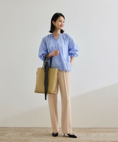 ROPE' / ロペ 傘 | 【晴雨兼用・高機能】スライド式 ショートバンブーパラソル【UVカット/遮光・遮熱・防水効果】 | 詳細15