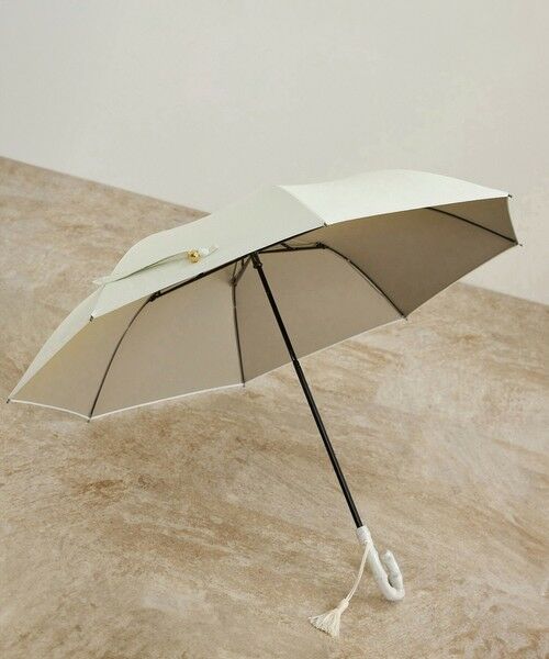 ROPE' / ロペ 傘 | 【晴雨兼用・高機能】２段式開閉 折りたたみバンブーパラソル【UVカット/遮光・遮熱・防水効果】 | 詳細11