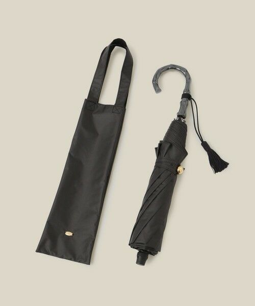 ROPE' / ロペ 傘 | 【晴雨兼用・高機能】２段式開閉 折りたたみバンブーパラソル【UVカット/遮光・遮熱・防水効果】 | 詳細23