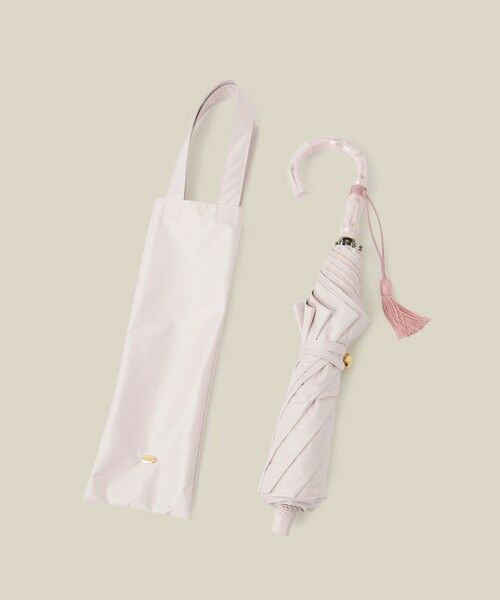 ROPE' / ロペ 傘 | 【晴雨兼用・高機能】２段式開閉 折りたたみバンブーパラソル【UVカット/遮光・遮熱・防水効果】 | 詳細25