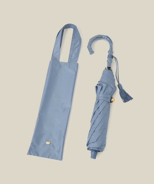 ROPE' / ロペ 傘 | 【晴雨兼用・高機能】２段式開閉 折りたたみバンブーパラソル【UVカット/遮光・遮熱・防水効果】 | 詳細26